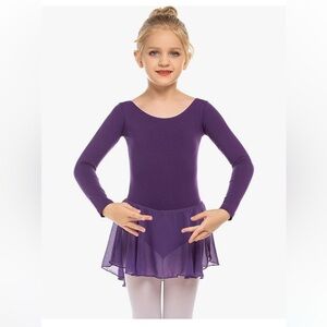 4-5T Purple ballet leotard